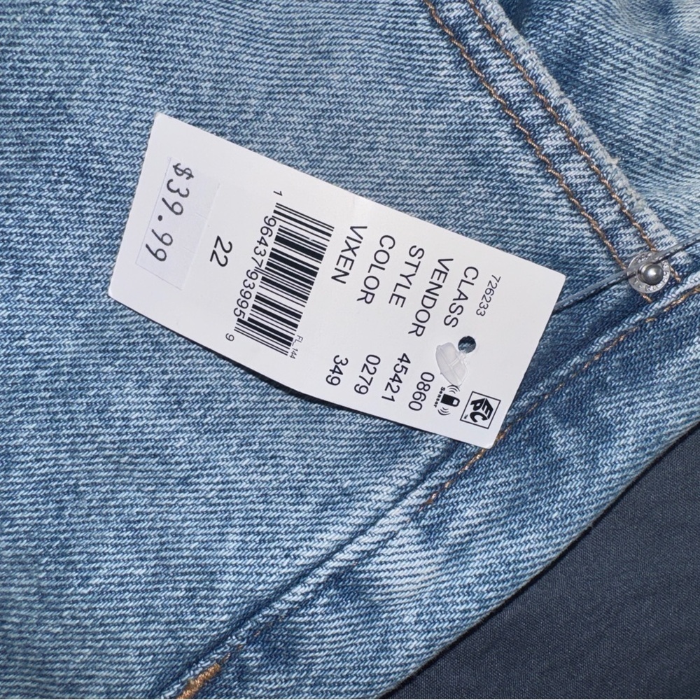 NWT PacSun Cali Medium Indigo Baggy Boyfriend Jeans 22 - Picture 7 of 7